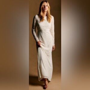 Sezane Ortia Dress Ecru - Size 2